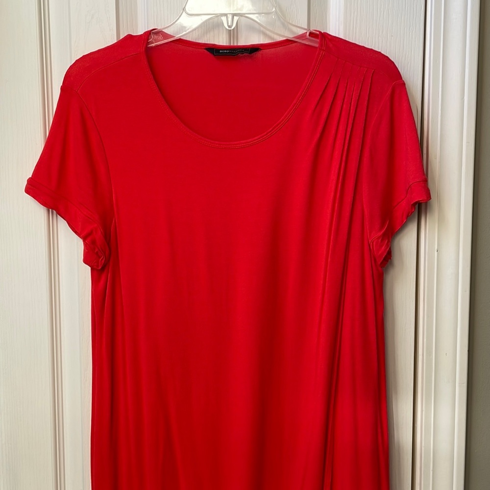 BCBG Maxazria Red Lightweight Dress